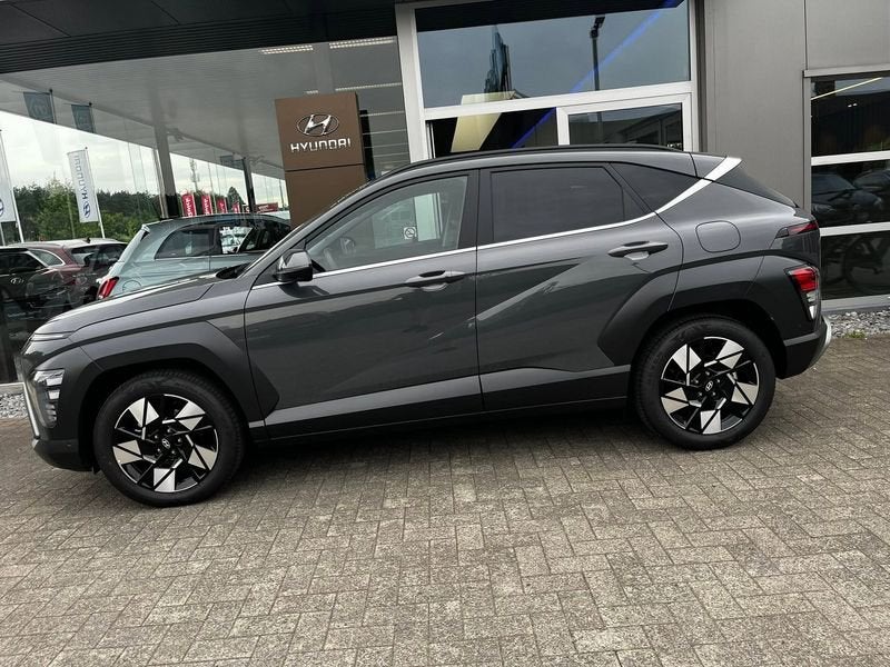 Hyundai KONA GDi HEV Shine 6AT, Auto's, 105 pk, Gebruikt, Leder, 5 zetels