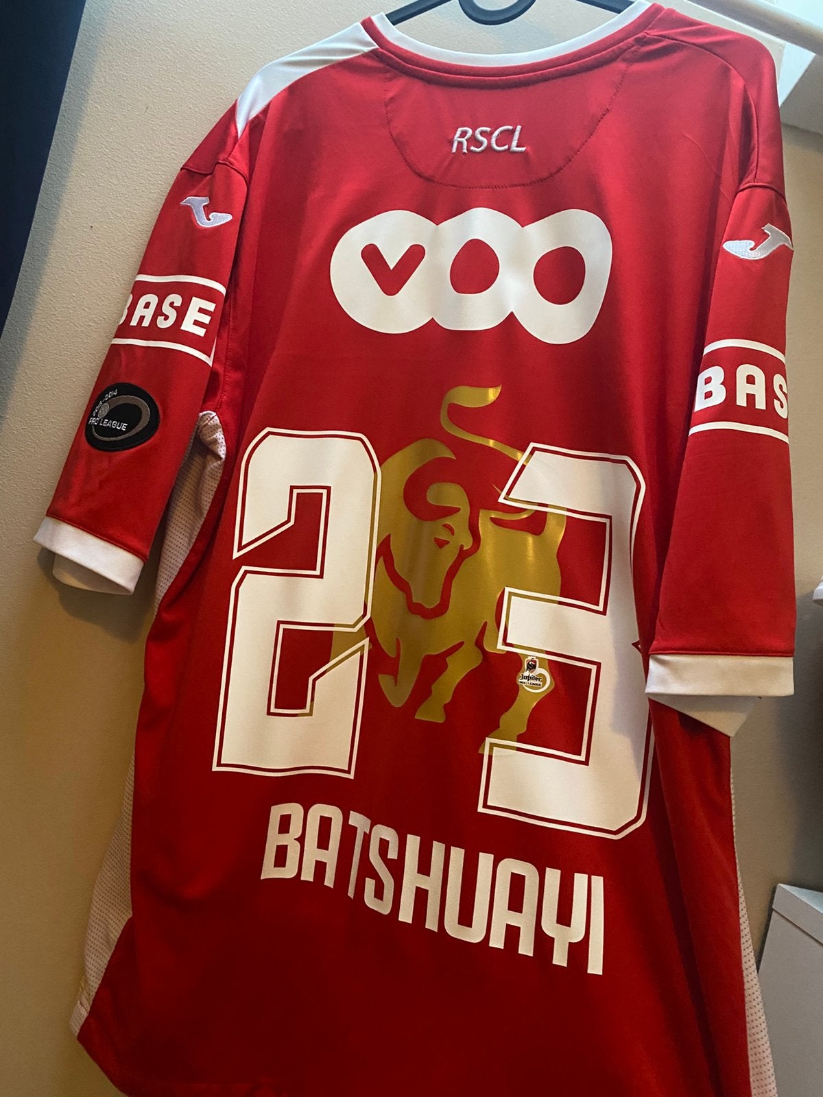 Standard de liege voetbal shirt, Ophalen of Verzenden, Gebruikt, Shirt