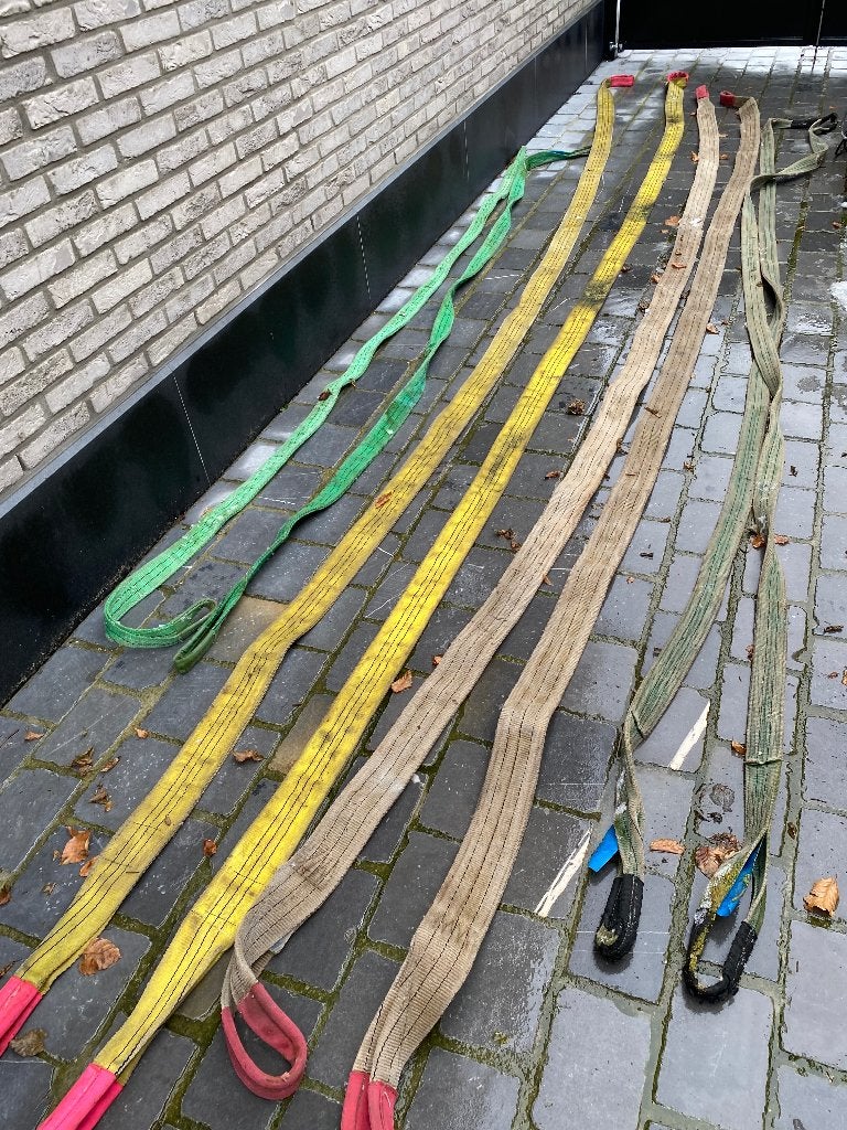 verschillende hijsriemen, Ophalen