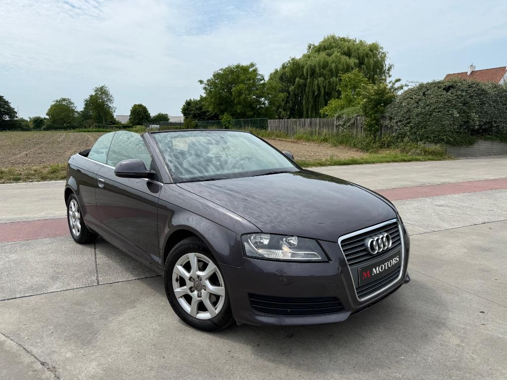AUDI A3 1.6 TDI CABRIOLET * 159 000KM * EURO 5 * 2010, Auto's, Audi, Bedrijf, Te koop, A3, ABS, Airbags, Airconditioning, Alarm