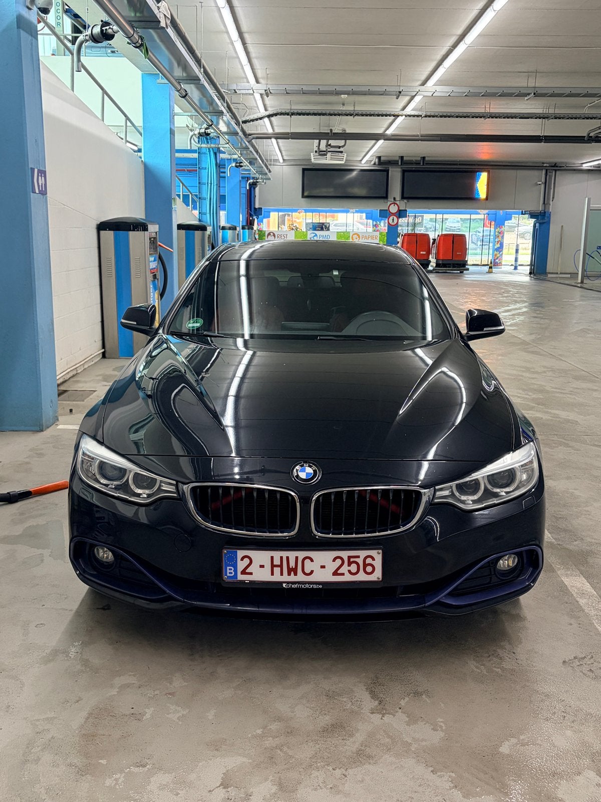 BMW 428i xDrive, Auto's, Automaat, 4 cilinders, Automatische klimaatregeling, Zwart