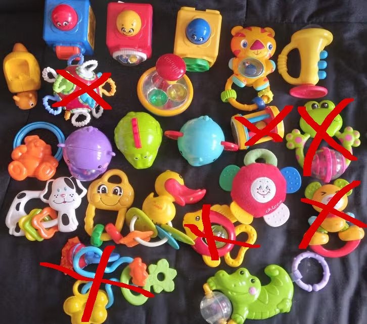 Hochets / Rammelaars, Kinderen en Baby's, Speelgoed | Babyspeelgoed, Ophalen, Gebruikt, Rammelaar, Met licht