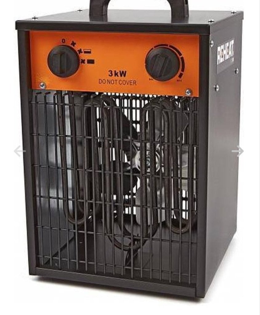 elektrische verwarming, Doe-het-zelf en Bouw, Ophalen, Zo goed als nieuw