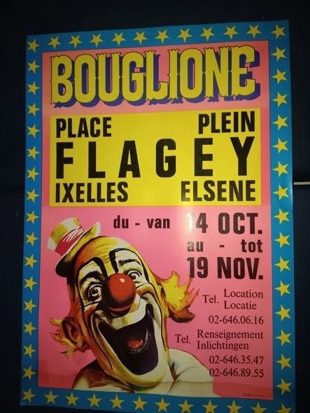 Affiche de cirque, Collections, Posters & Affiches, Publicité, Rectangulaire vertical, Comme neuf, Enlèvement