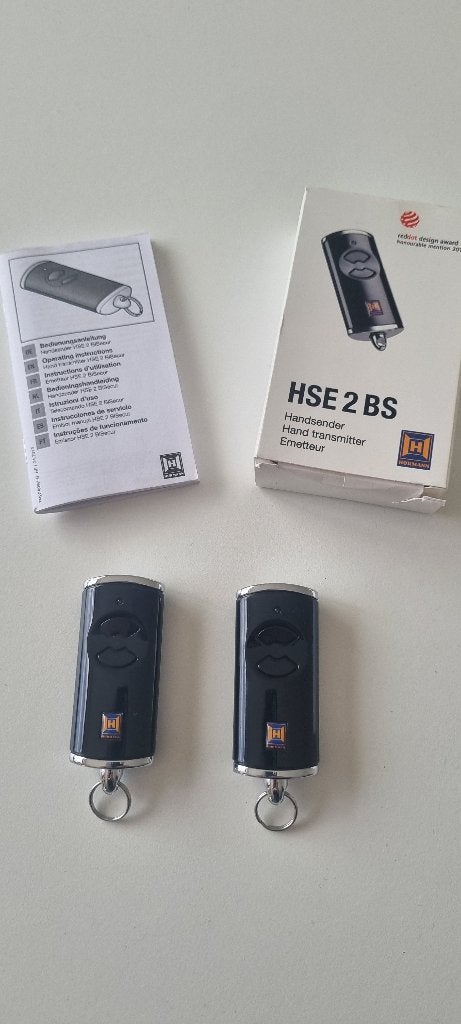 Télécommande Hormann HSE2-868-BS / 2 boutons / 2 pièces, Enlèvement ou Envoi, Comme neuf