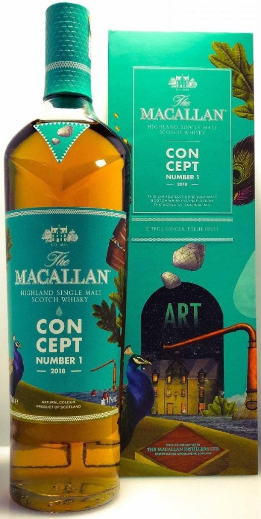Macallan Concept Number 1, Verzamelen, Ophalen of Verzenden, Nieuw, Overige typen, Vol