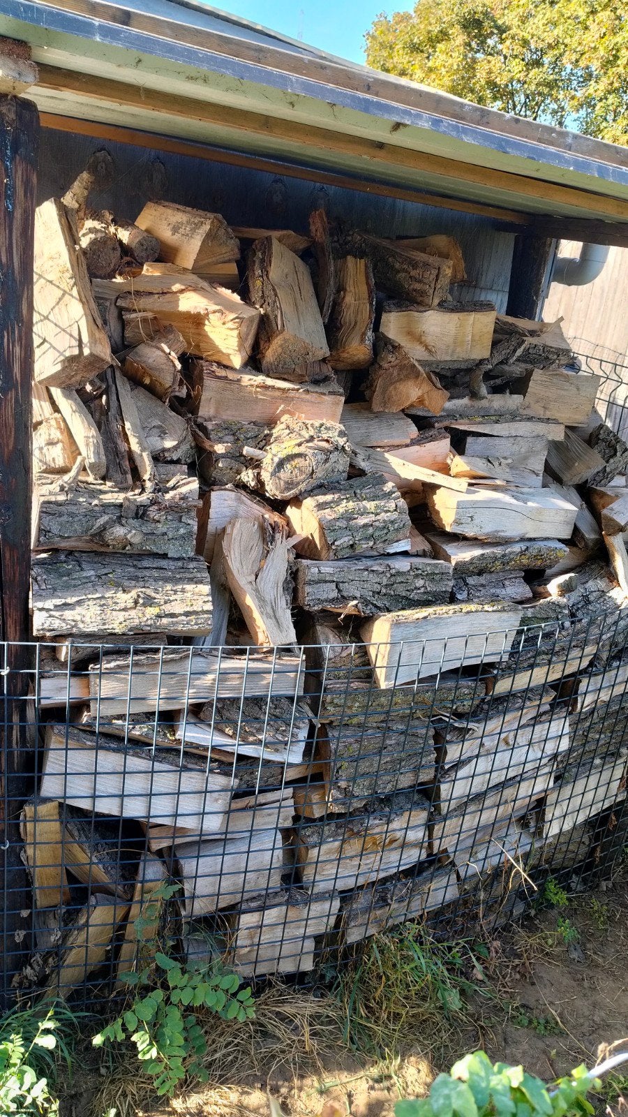 brandhout , 2 jaar gedroogd,wilg/ berk ( 90€/Kuub), Enlèvement