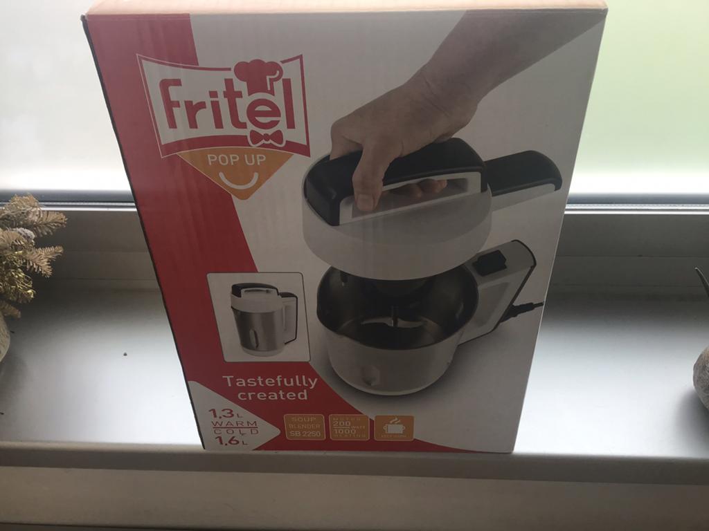 Fritel soepmaker in nieuwstaat!, Elektronische apparatuur, Keukenmixers, Ophalen, Zo goed als nieuw