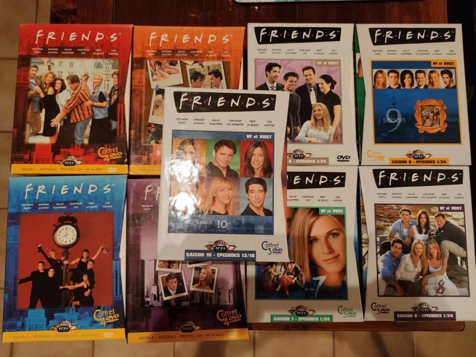 F.R.I.E.N.D.S DVD-sets, Cd's en Dvd's, Dvd's | Tv en Series, Zo goed als nieuw, Komedie, Boxset, Alle leeftijden, Ophalen
