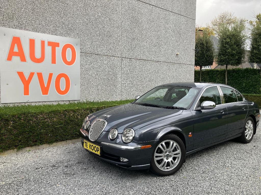 JAGUAR S type  3.0 benzine automatic, Autos, Jaguar, Entreprise, Achat, Type S, Essence, 4 portes, Automatique, Bleu, Beige, Cuir