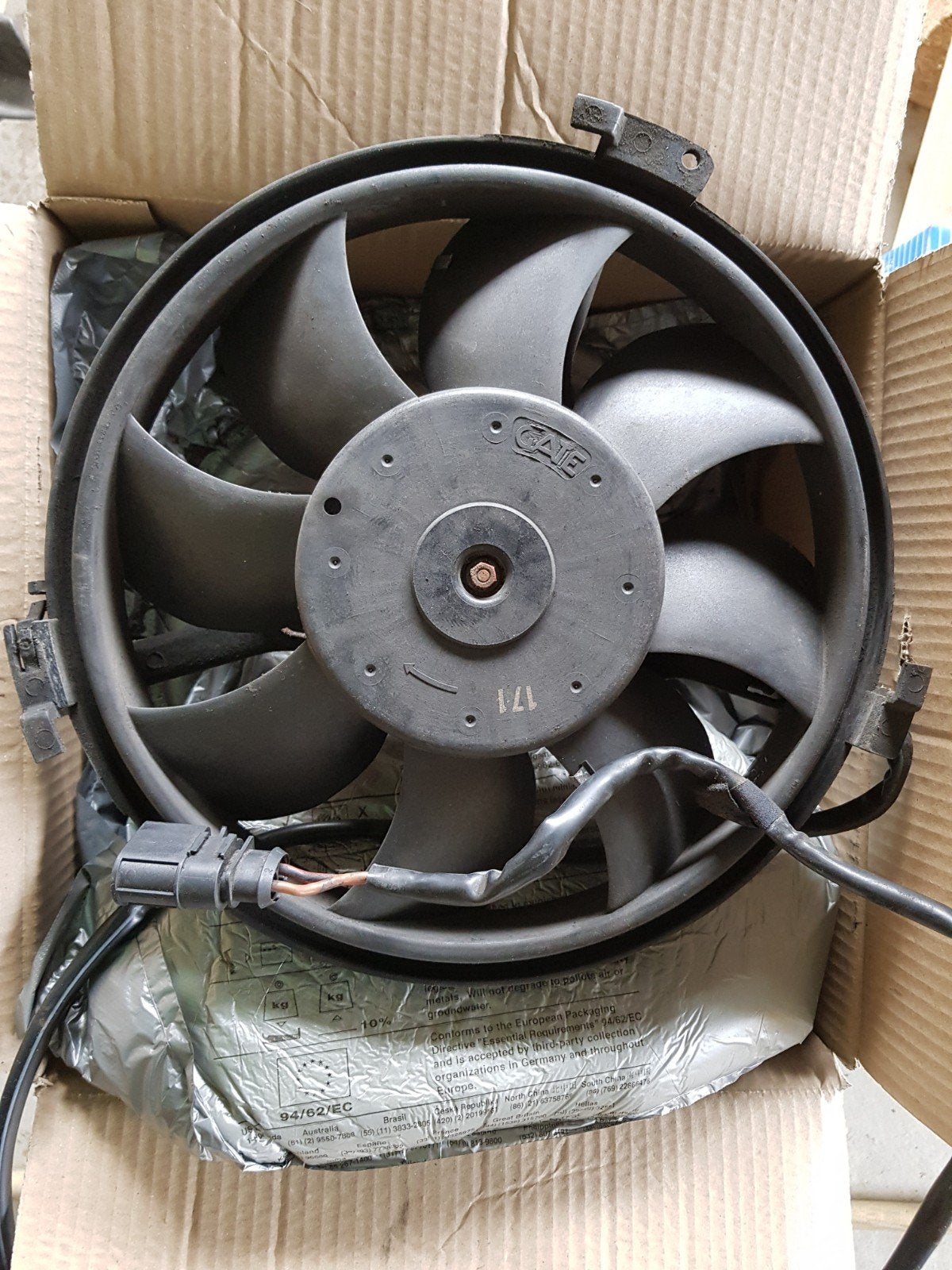 Ventilateur Audi A4 B5, Autos : Pièces & Accessoires, Enlèvement, Audi