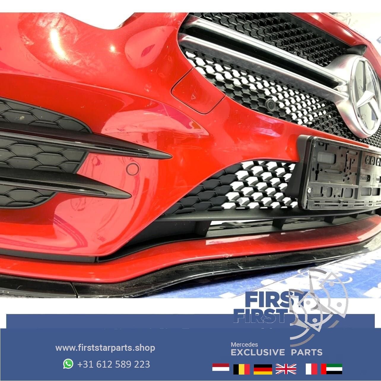 W177 A35 AMG Voorbumper 2018-2022 AERO NIGHT PAKKET compleet, Utilisé, -, Avant, -