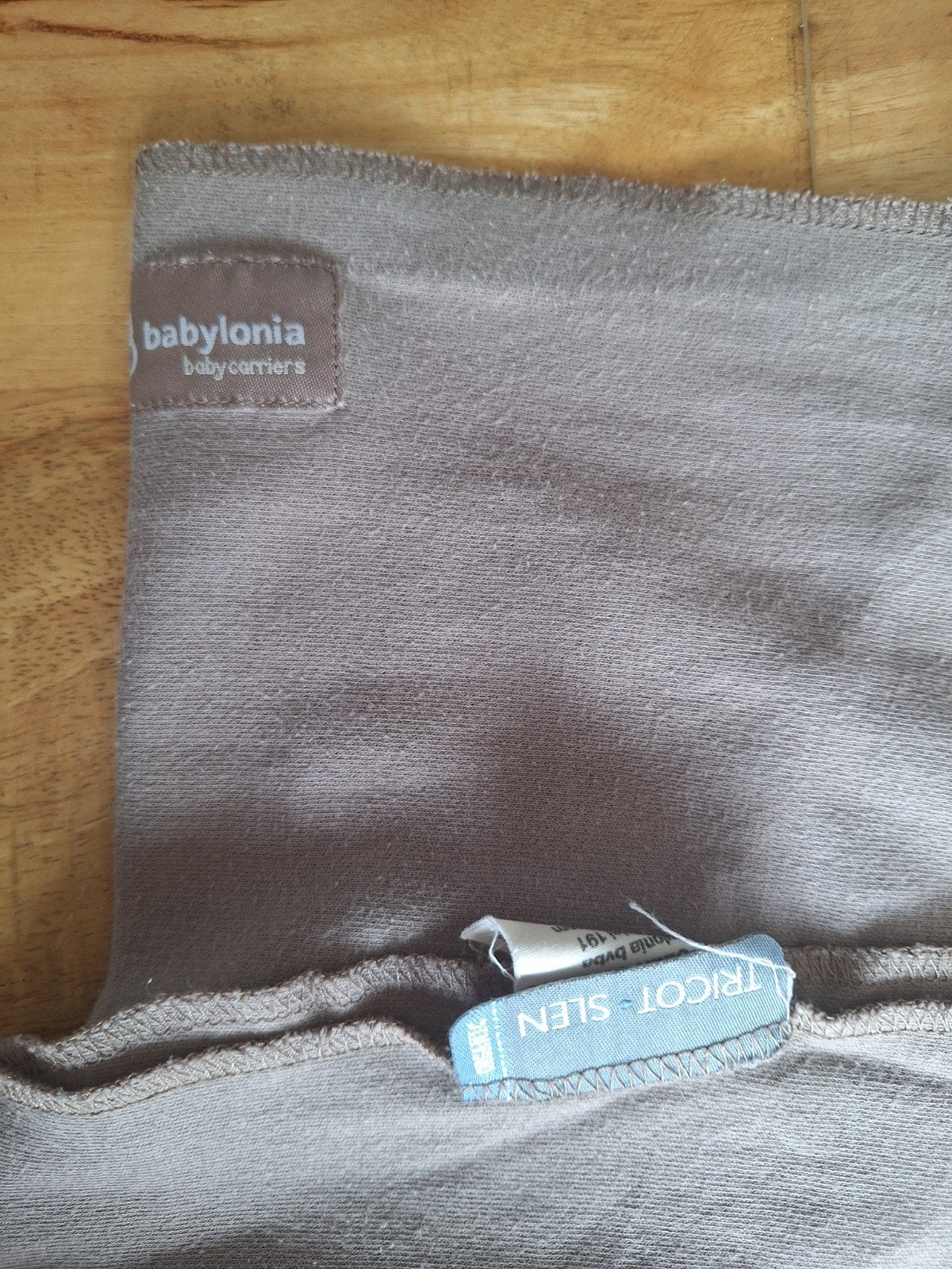 Draagdoek Babylonia tricot slen, Kinderen en Baby's, Babydragers en Draagdoeken, Ophalen of Verzenden, Buik, Draagdoek