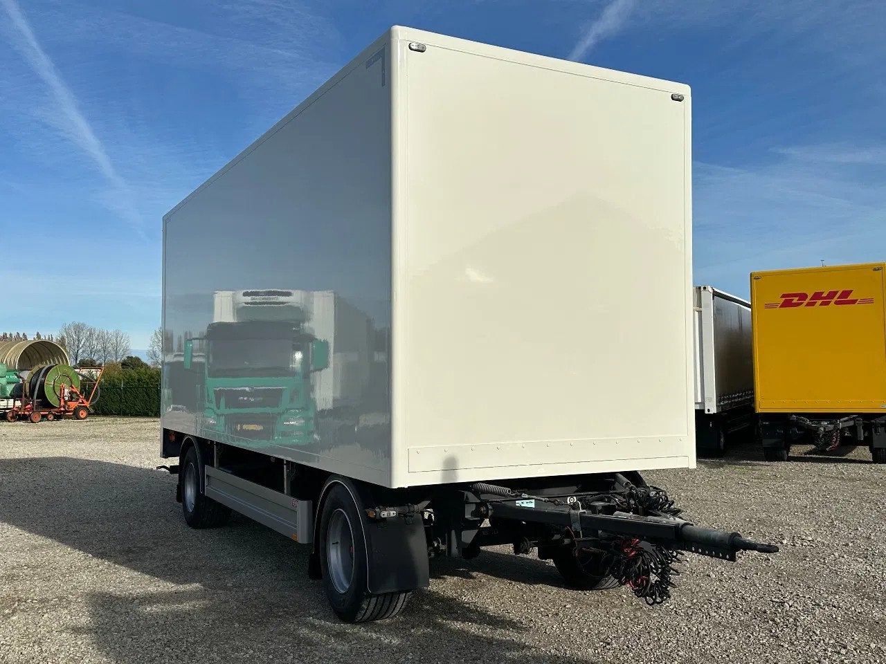Pacton PACTON GESLOTEN AANHANGER MET LAADKLEP, Autos, Achat, Autres carburants, Remorques et Semi-remorques, TVA déductible