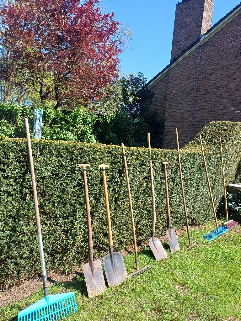 Tuingerief, Ophalen, Gebruikt