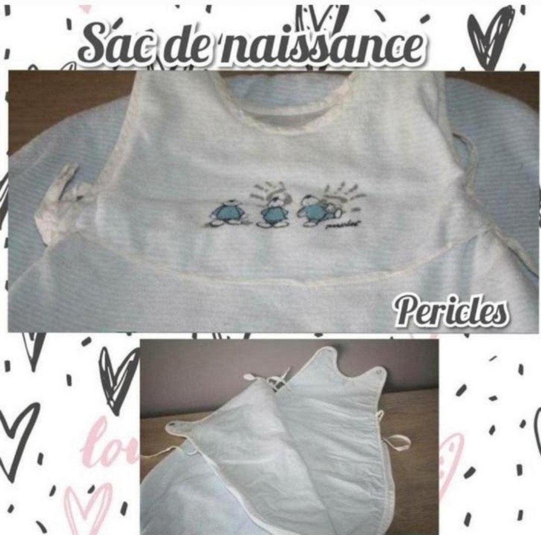 Sac de naissance-petit modèle-Pericles, Ophalen of Verzenden, Gebruikt, Minder dan 70 cm, Slaapzak