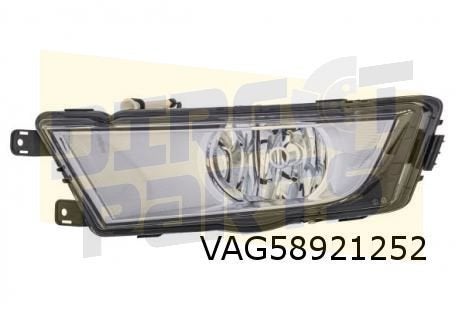 Skoda Octavia (3/13-3/17) Mistlamp Rechts chrome Origineel!, -, Verzenden, -, Nieuw