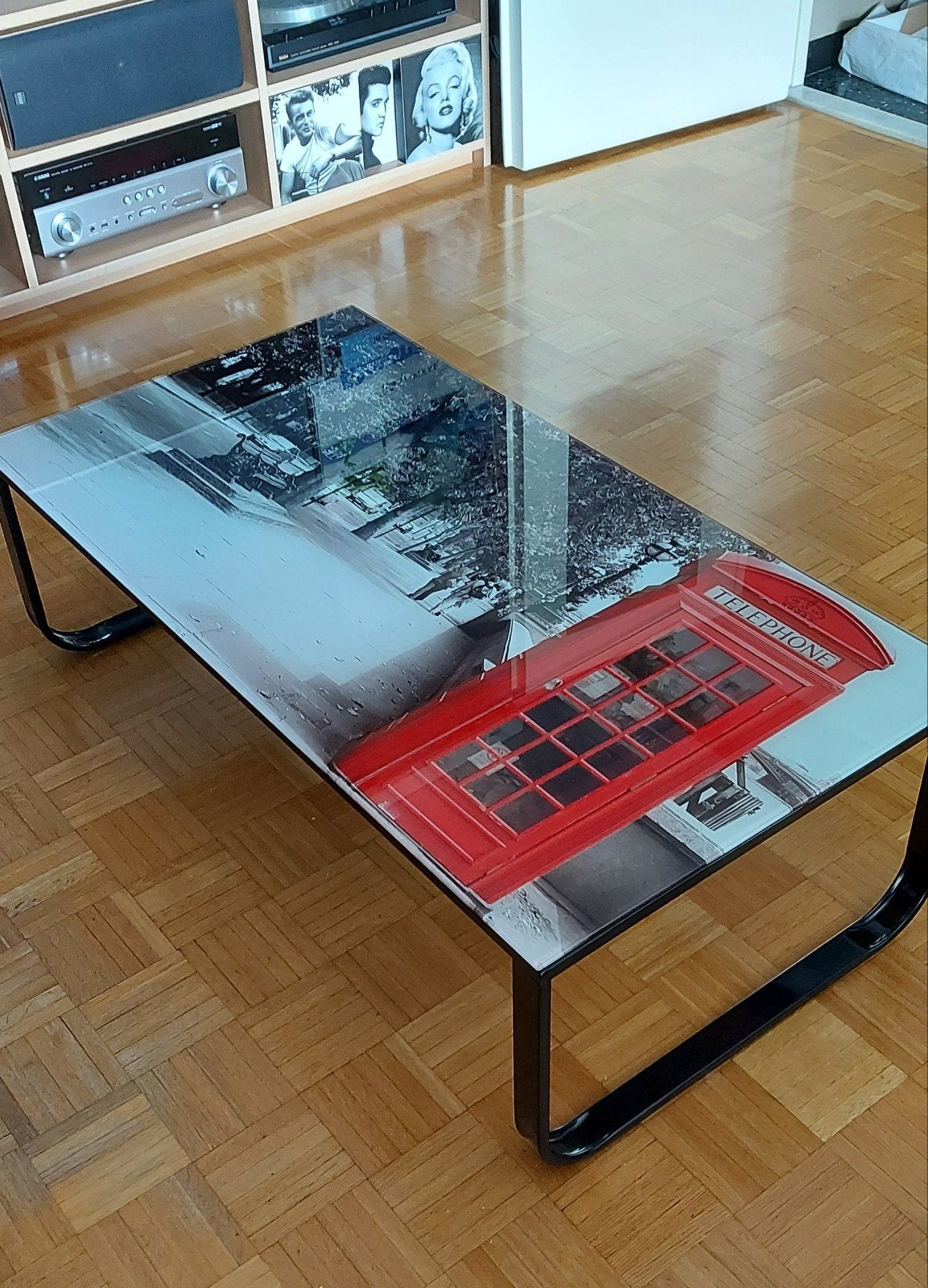 Table basse en verre, Enlèvement, Verre