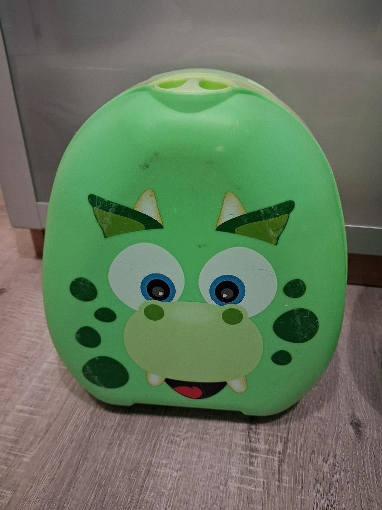 Draagbaar wc potje my carry potty dino / draak 17€, Ophalen of Verzenden, Gebruikt