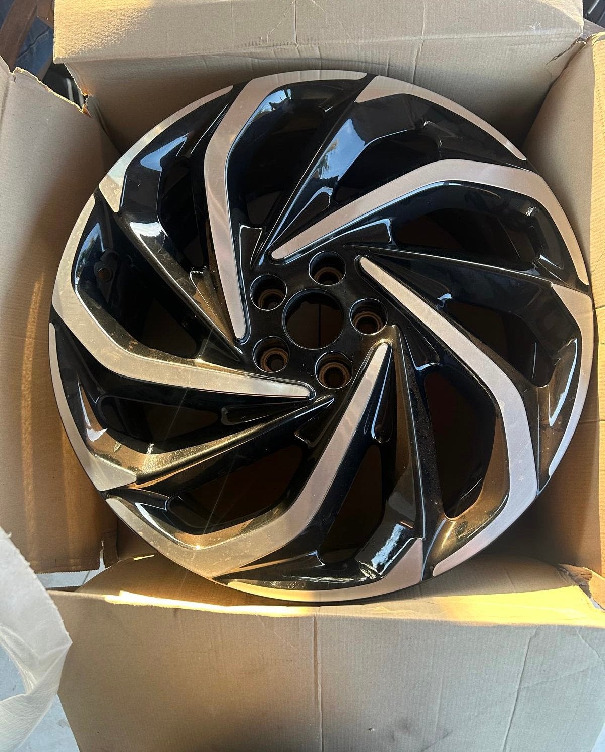 Set 19 inch “London” lichtmetalen velgen DS 7, Auto-onderdelen, Banden en Velgen, Ophalen, 19 inch, Velg(en)