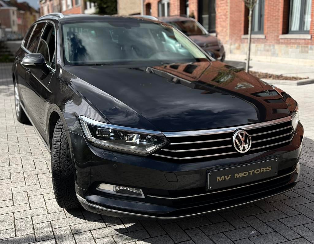 2018 VW Passat Variant Highline 2.0 TDI Diesel 150 PK/DSG!, Auto's, Automaat, Zwart, Leder, Bedrijf