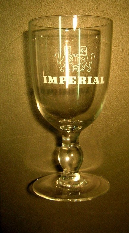 IMPERIAL, Collections, Marques de bière, Enlèvement ou Envoi, Comme neuf, Verre ou Verres