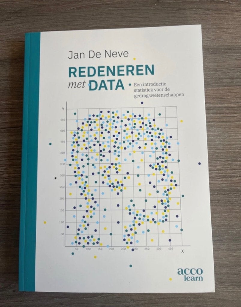 Statistiek I — Jan De Neve. Redeneren met data, Ophalen of Verzenden, Zo goed als nieuw, Overige onderwerpen, Jan De Neve