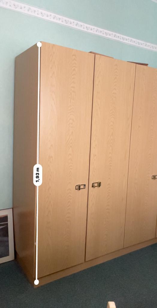 chambre à coucher complète, Beige, Enlèvement, Classique, 200 cm