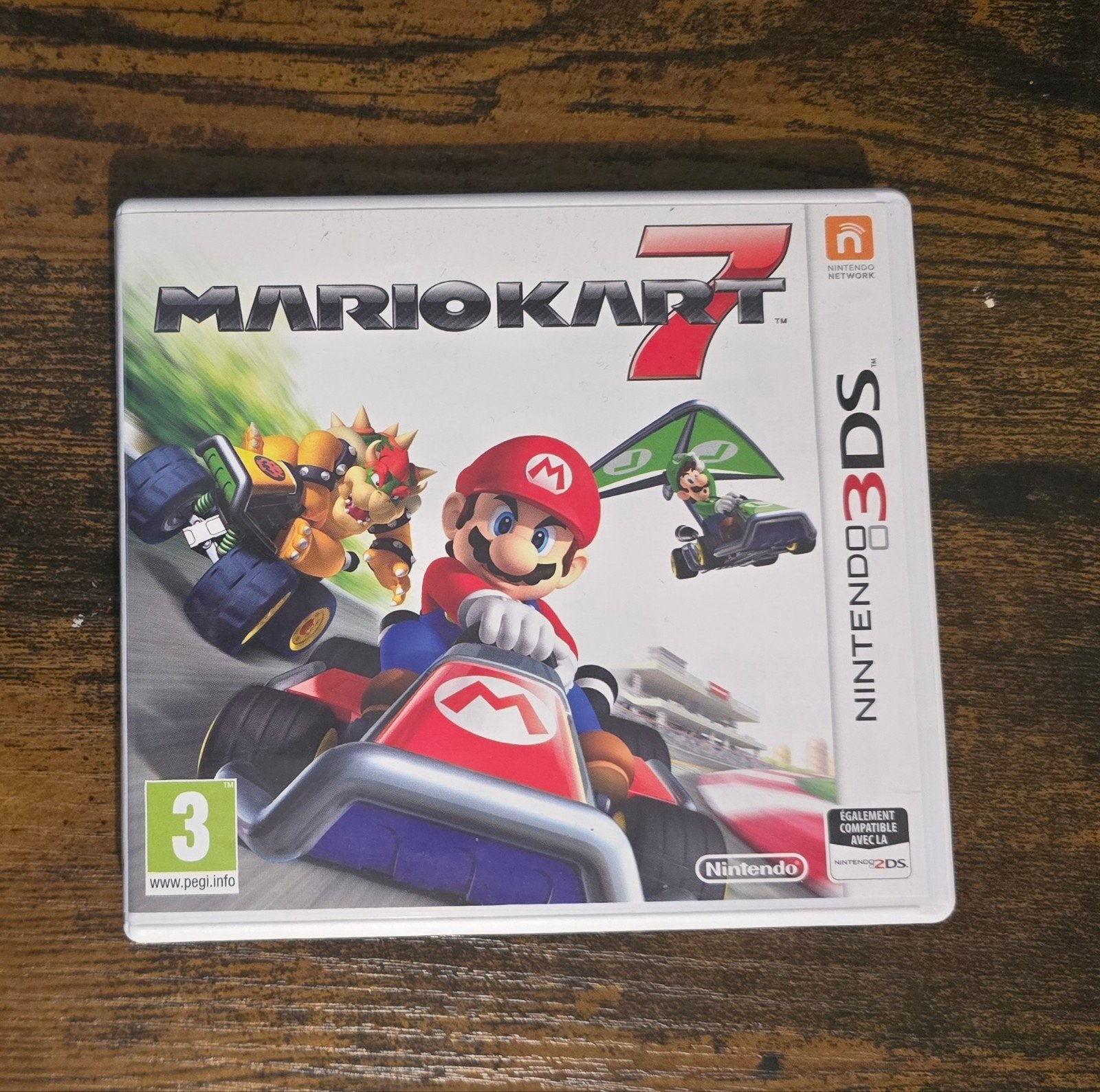 Mario Kart 7, 3DS, Consoles de jeu & Jeux vidéo, Enlèvement ou Envoi, Comme neuf, Course et Pilotage, À partir de 3 ans