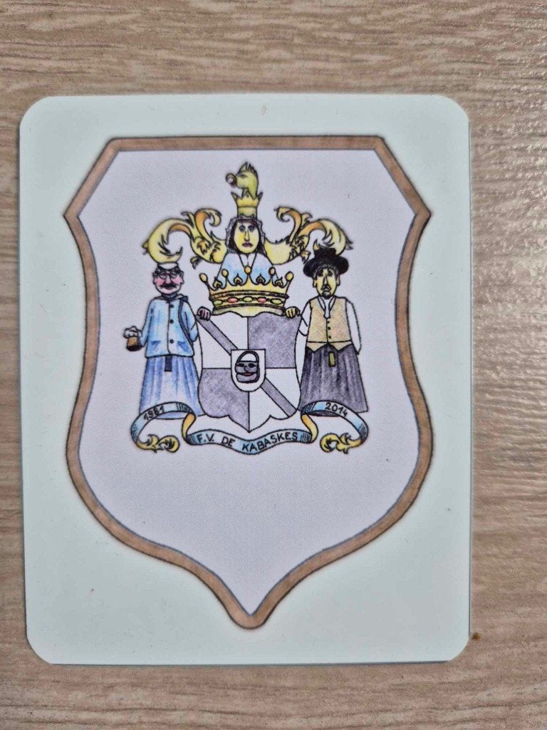 Carnaval pin Belsele FV De Kabaskes 2014, Verzamelen, Ophalen of Verzenden
