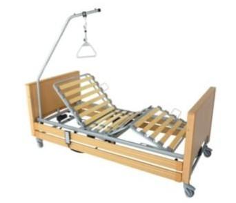 LIT ELECTRIQUE + MATELAS TEMPUR, Huis en Inrichting, Slaapkamer | Bedden, Zo goed als nieuw, Eenpersoons, 90 cm, 200 cm, Hout