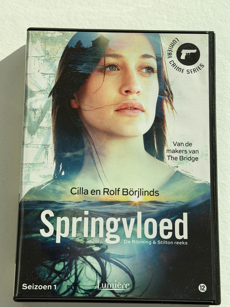 Springvloed - Seizoen 1 DVD - Lumière Crime Series, Cd's en Dvd's, Dvd's | Tv en Series, Gebruikt, Boxset, Ophalen of Verzenden