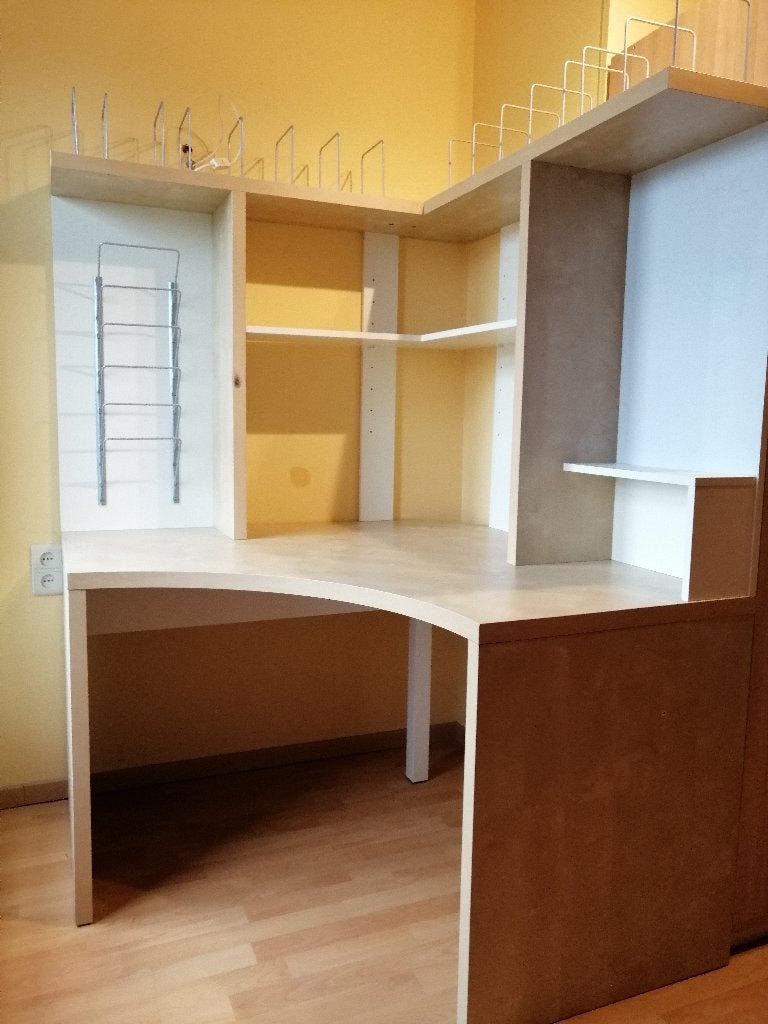 Bureau ikea hoekmodel, Ophalen, Gebruikt, 120 cm, 120 cm