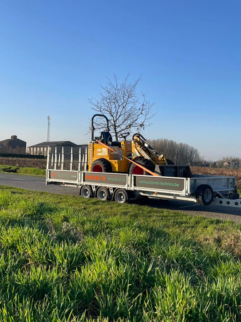 Ifor williams tiltbed plateau te huur, Ophalen