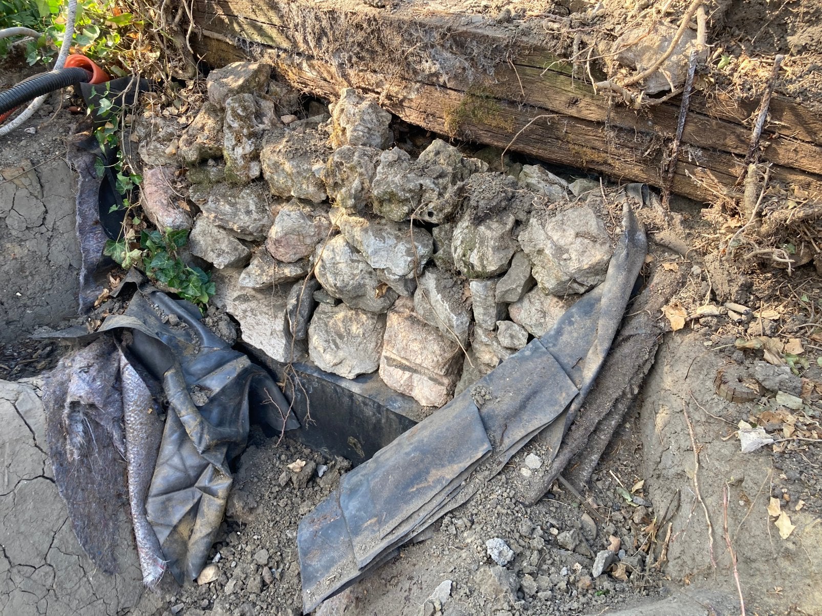 Pierres de bassin, Enlèvement, Utilisé