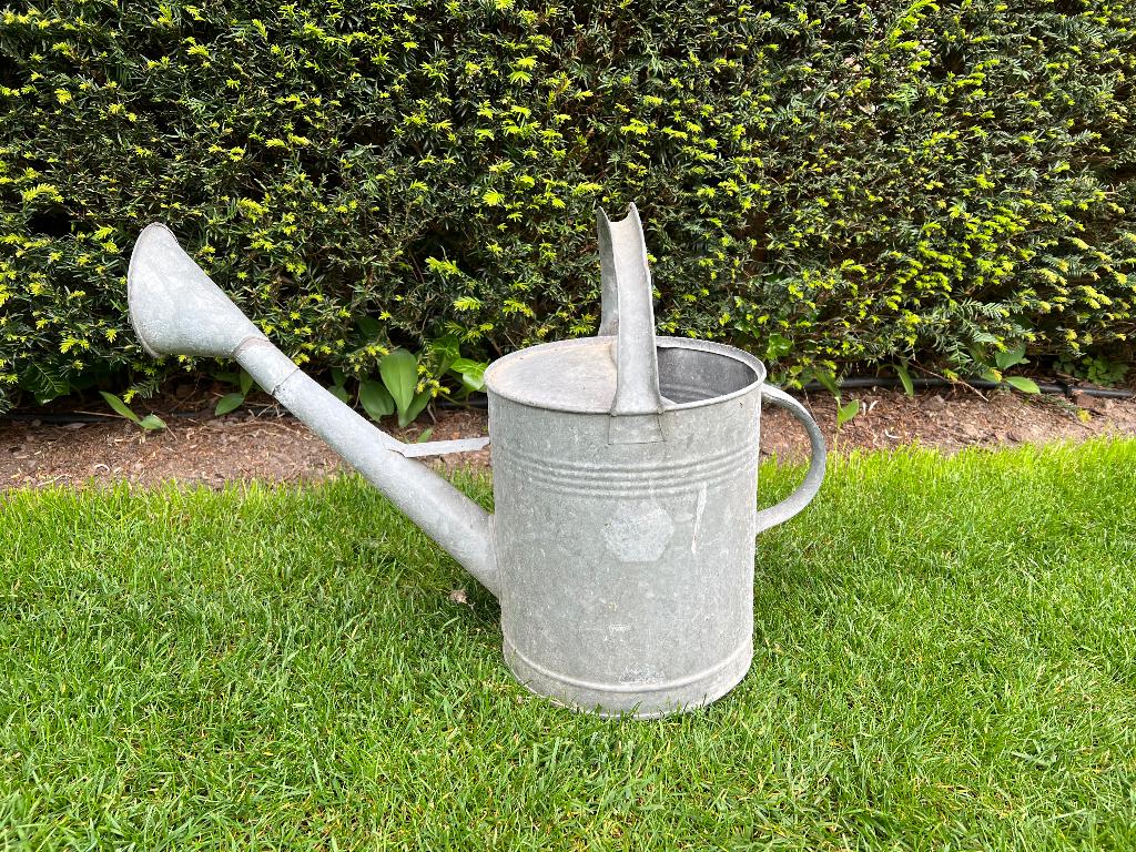 Zinken gieter, Tuin en Terras, Gieters, Ophalen, Gebruikt, Overige materialen