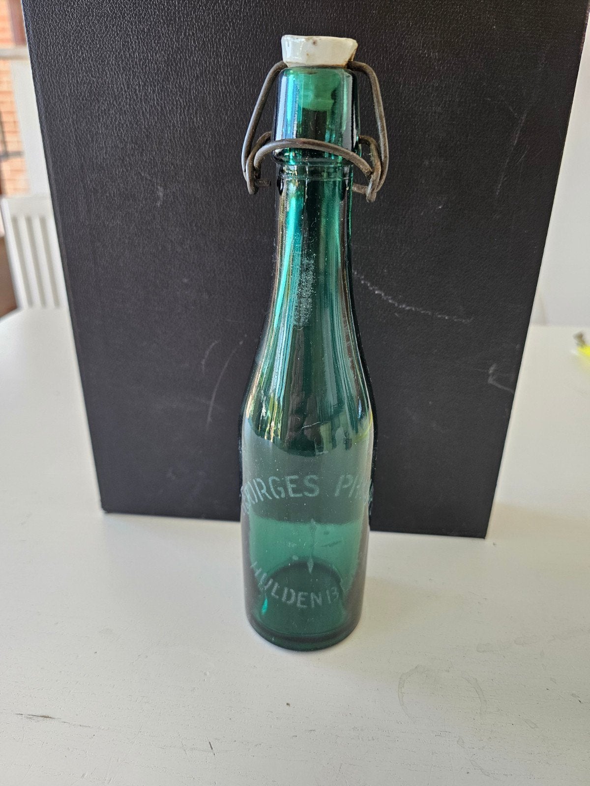 bouteille de bière Georges Philips Huldenberg, Collections, Enlèvement ou Envoi