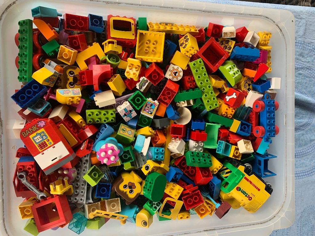 LEGO DUPLO: SUPERLOT 500 BLOKKENVARIA, Kinderen en Baby's, Speelgoed | Duplo en Lego, Gebruikt, Duplo, Losse stenen, Ophalen of Verzenden