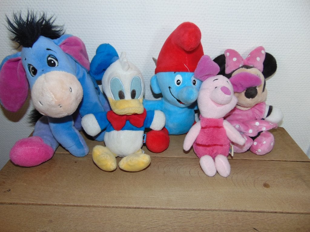 Disney knuffels 15 cm nieuwstaat, Ophalen of Verzenden, Zo goed als nieuw, Knuffel