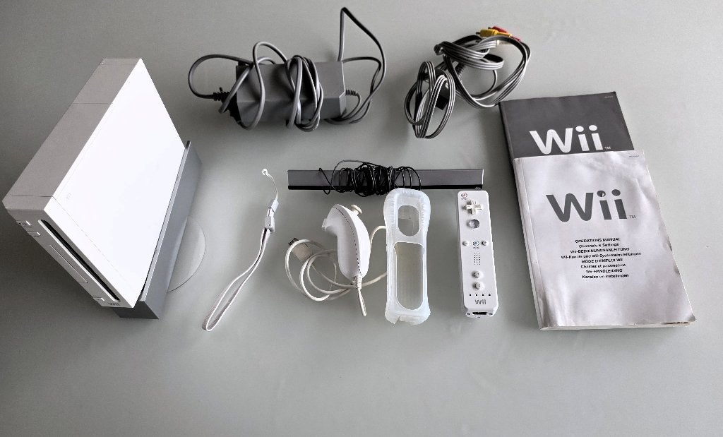 Nintendo Wii console met bijhorende kabels, Ophalen of Verzenden