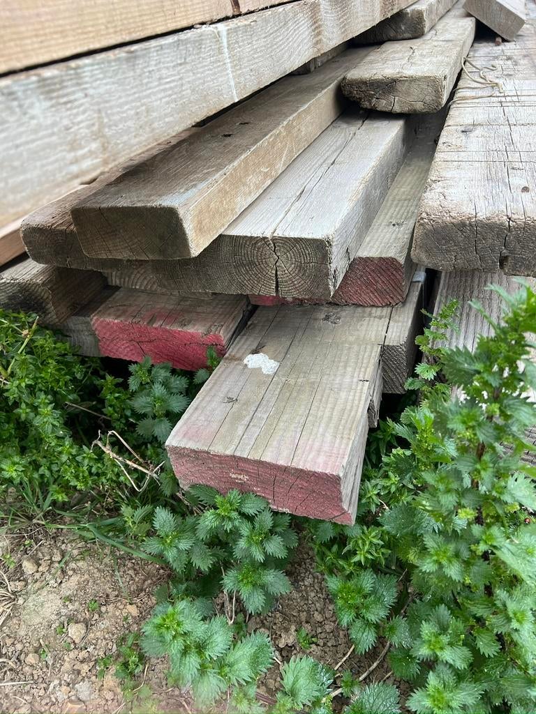 Hout balken, Ophalen, Zo goed als nieuw, Balken