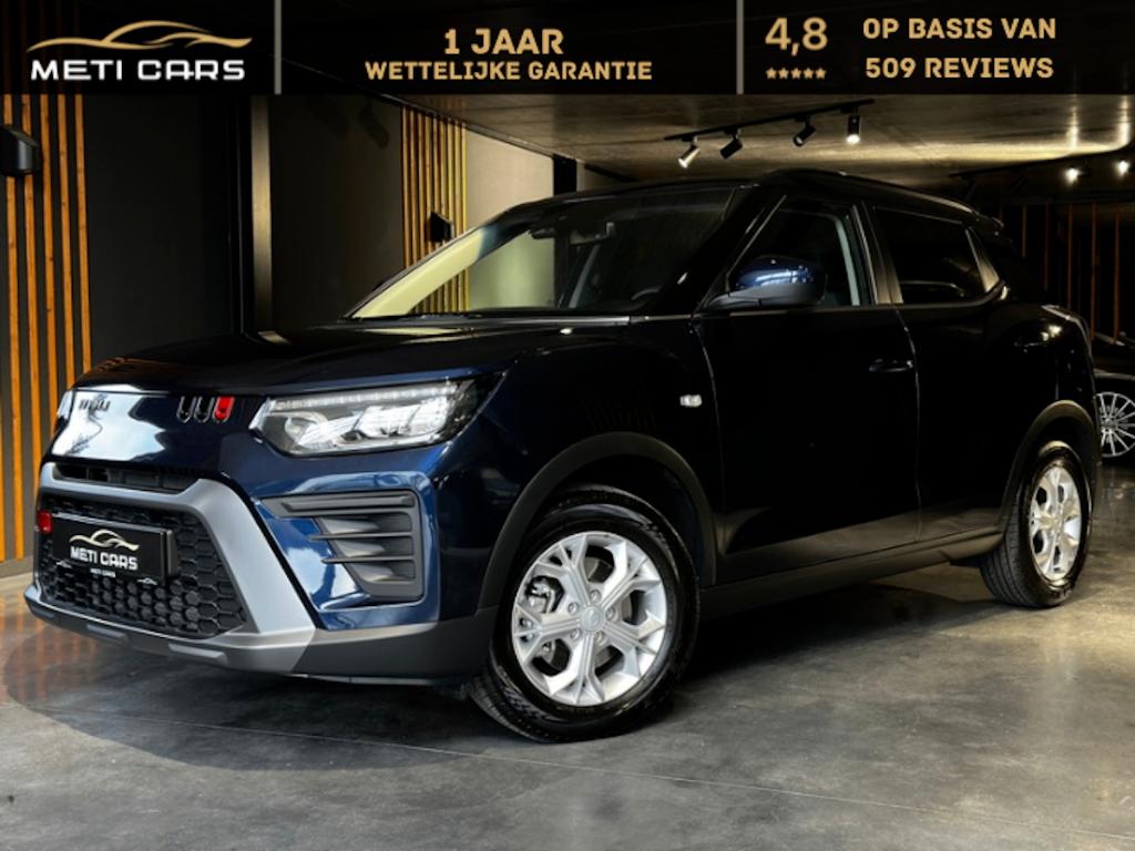 KGM Tivoli 1.5 t-gdi | Camera | Carplay | Lane ass. | ..., Auto's, Voorwielaandrijving, 4 cilinders, Blauw, 120 kW