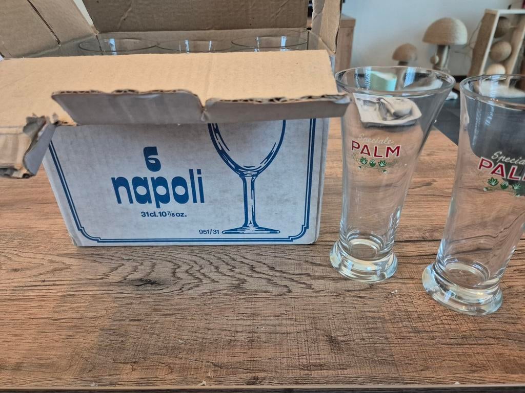 6 Speciale Palm glazen, Verzamelen, Biermerken, Ophalen of Verzenden, Palm