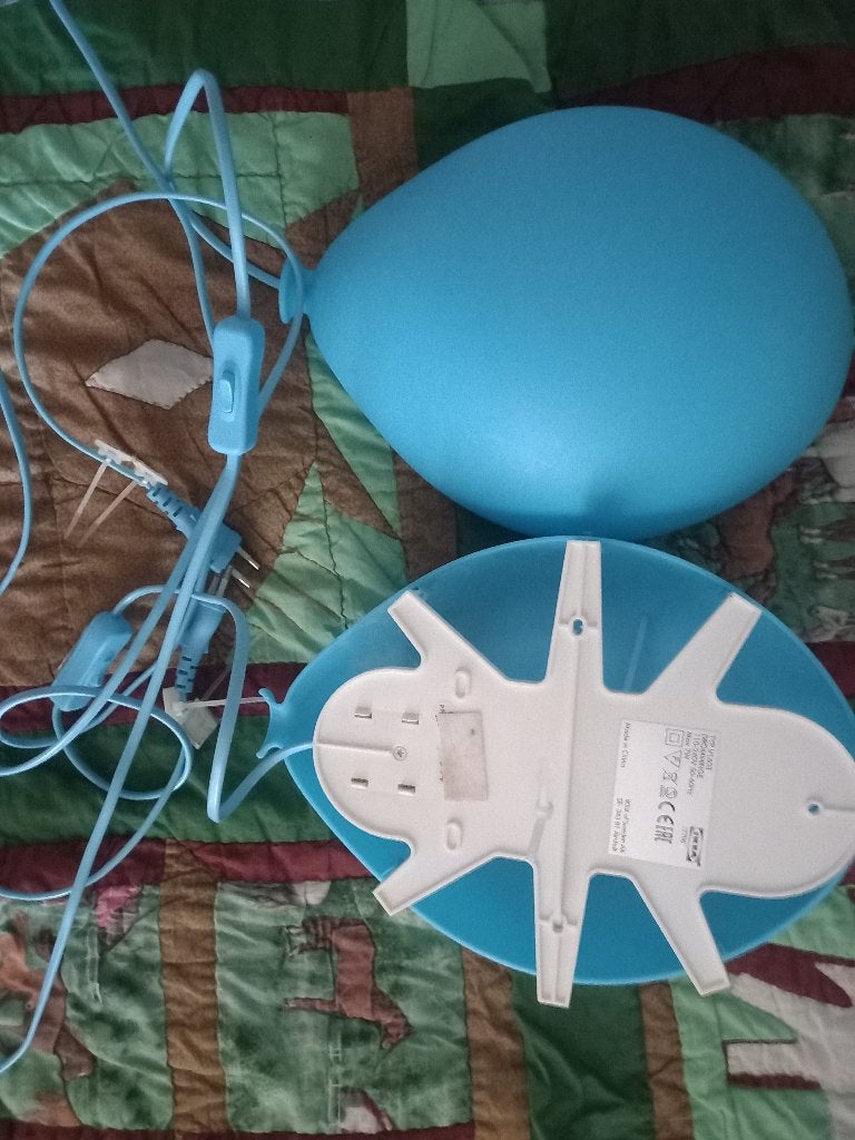 Kinderlamp ikea ballon, Lampe de chevet, Enlèvement ou Envoi, IKEA, Bleu