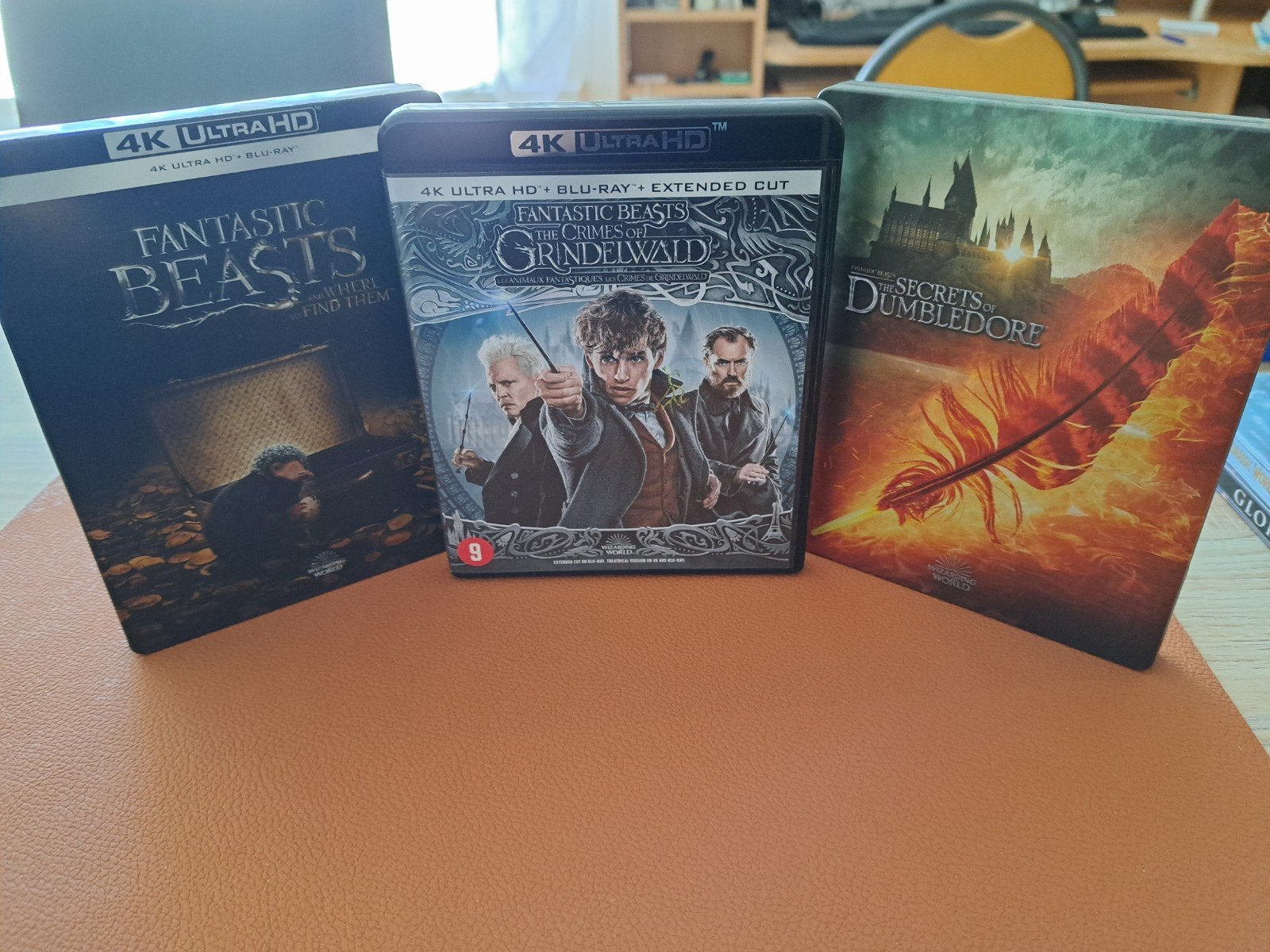 Steelbook 4K de la trilogie Les Animaux Fantastiques, CD & DVD, DVD | Science-Fiction & Fantasy, Comme neuf, Fantasy, À partir de 9 ans