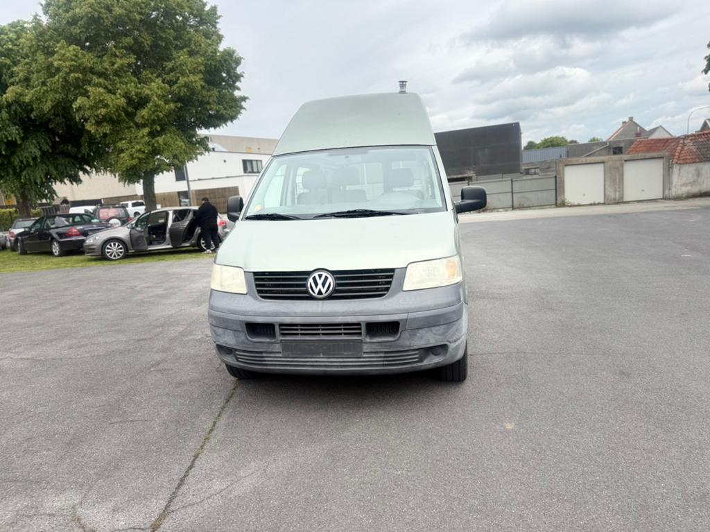Te Koop Volkswagen transport 2.5 tdi km299000 jaar 2008 kw96, Autos, Camions, Achat, Entreprise, Boîte manuelle, 5 portes