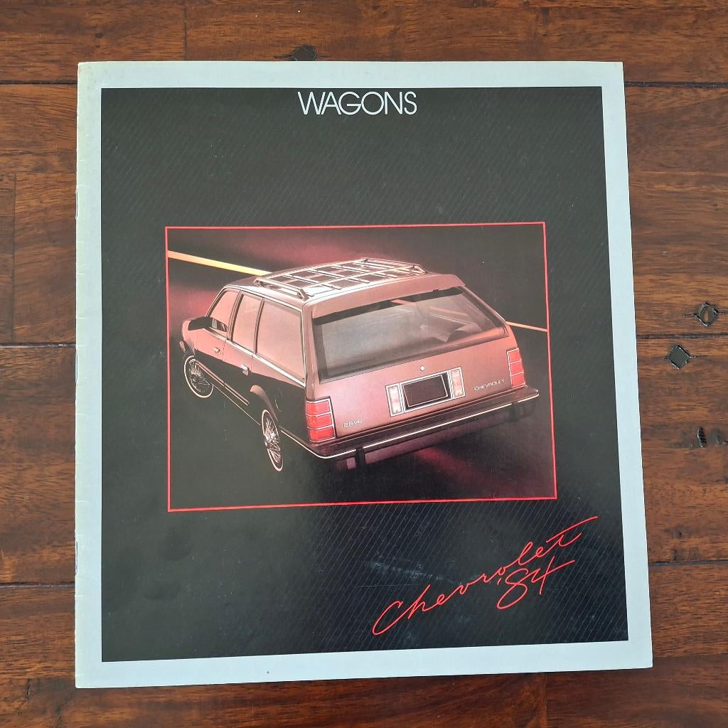 '84  CHEVROLET WAGONS, Ophalen of Verzenden, Nieuw, Chevrolet