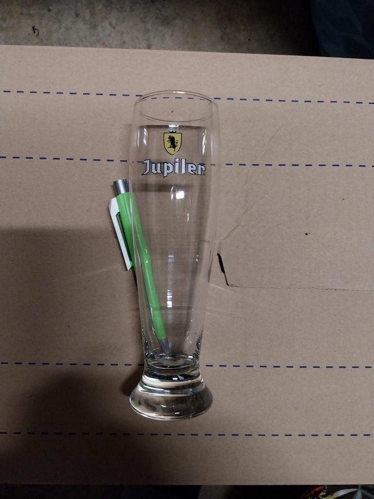 Jupiler glazen  4€ Afhalen  Tongeren Geen koerierdienst, Verzamelen, Glas en Drinkglazen, Ophalen