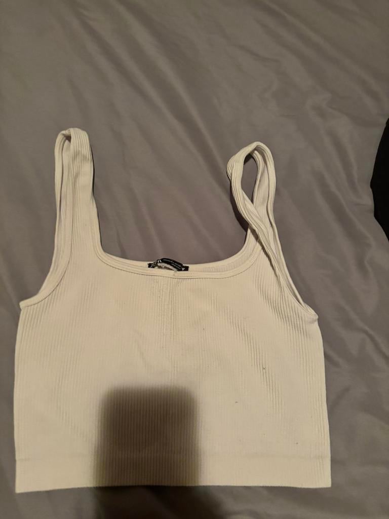 wit topje te koop, Wit, Overige typen, Gedragen, Ophalen