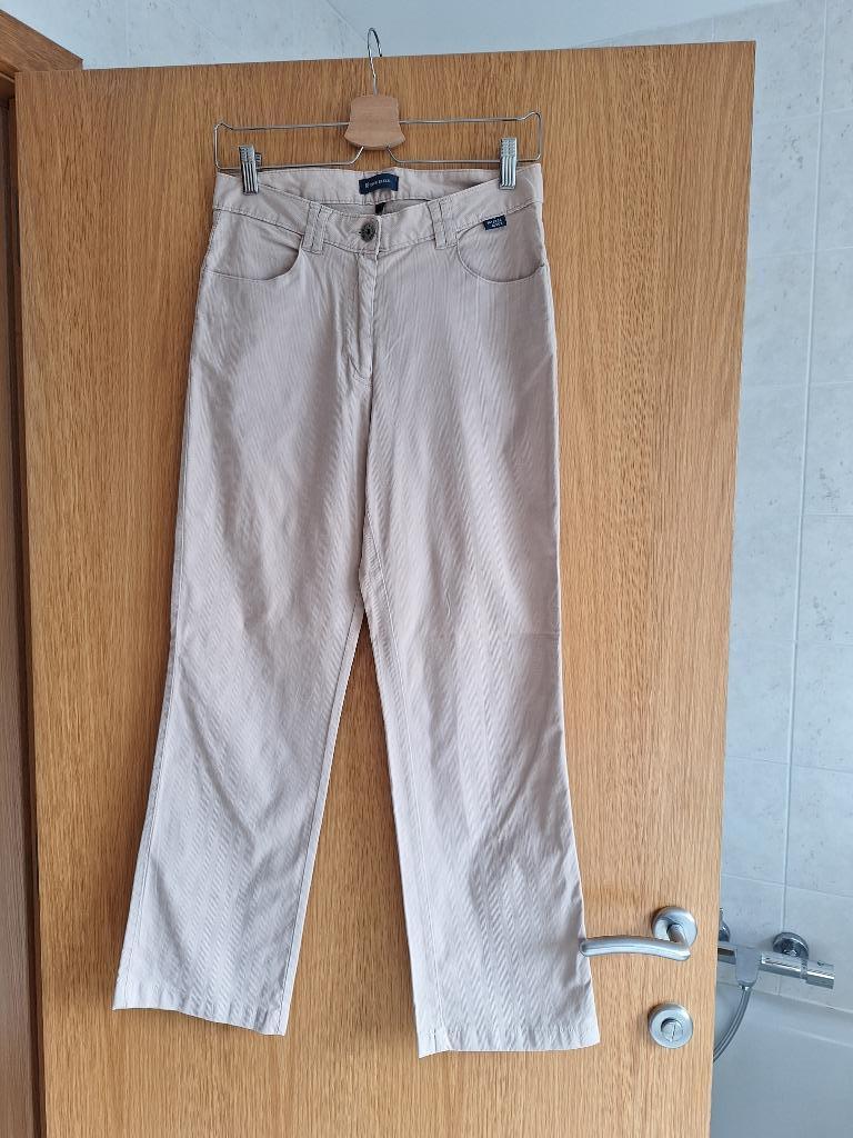Lange beige broek Terre Bleue (maat 38), Taille 38/40 (M), Enlèvement ou Envoi, Terre Bleue, Beige